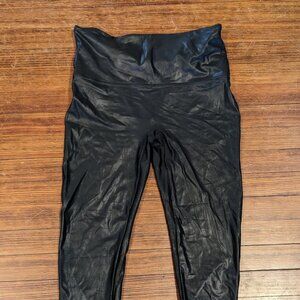 Spanx "leather" Leggings